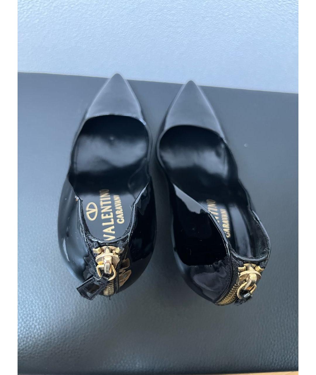 GUCCI Черные туфли из лакированной кожи, фото 5