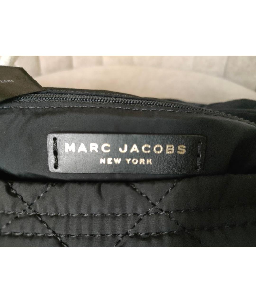 MARC JACOBS Черная тканевая сумка через плечо, фото 4