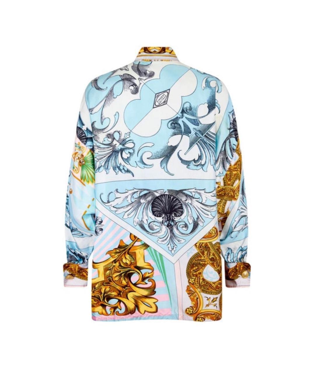 VERSACE Шелковая кэжуал рубашка, фото 2
