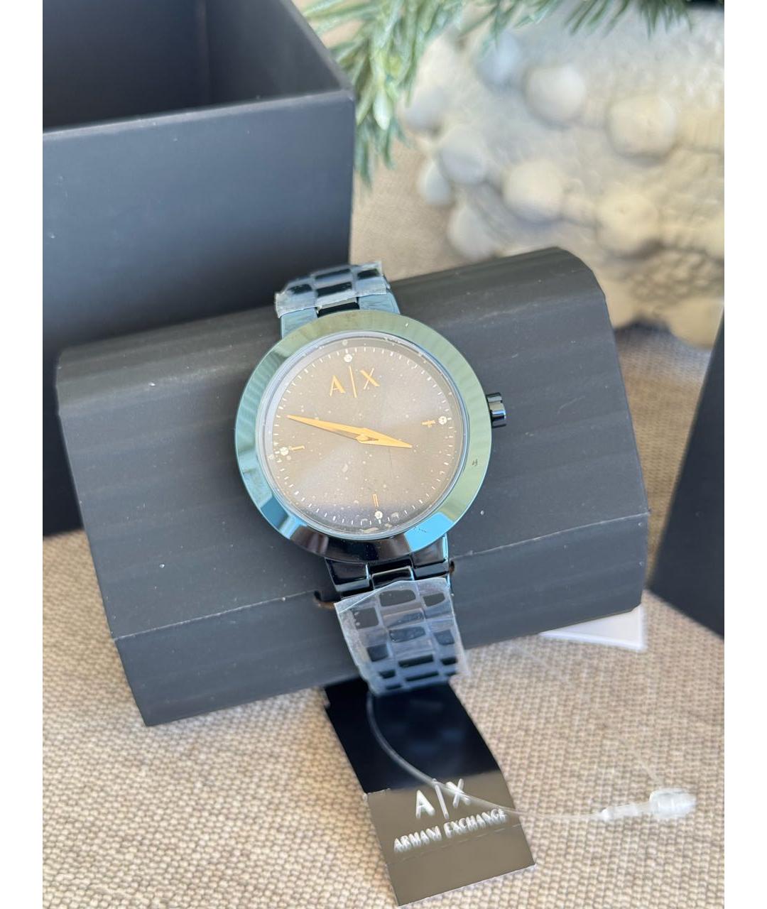ARMANI EXCHANGE Синие металлические часы, фото 3
