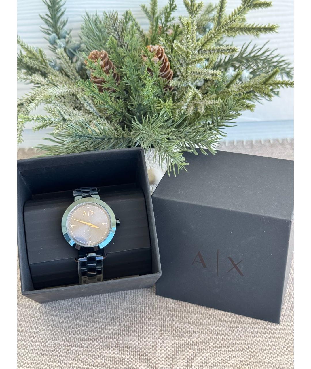 ARMANI EXCHANGE Синие металлические часы, фото 2