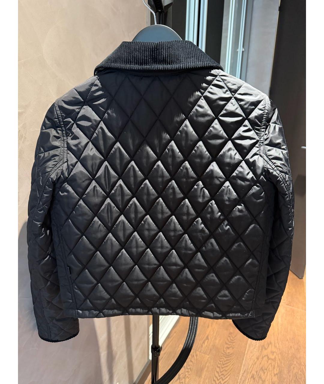 BURBERRY Черная куртка, фото 2