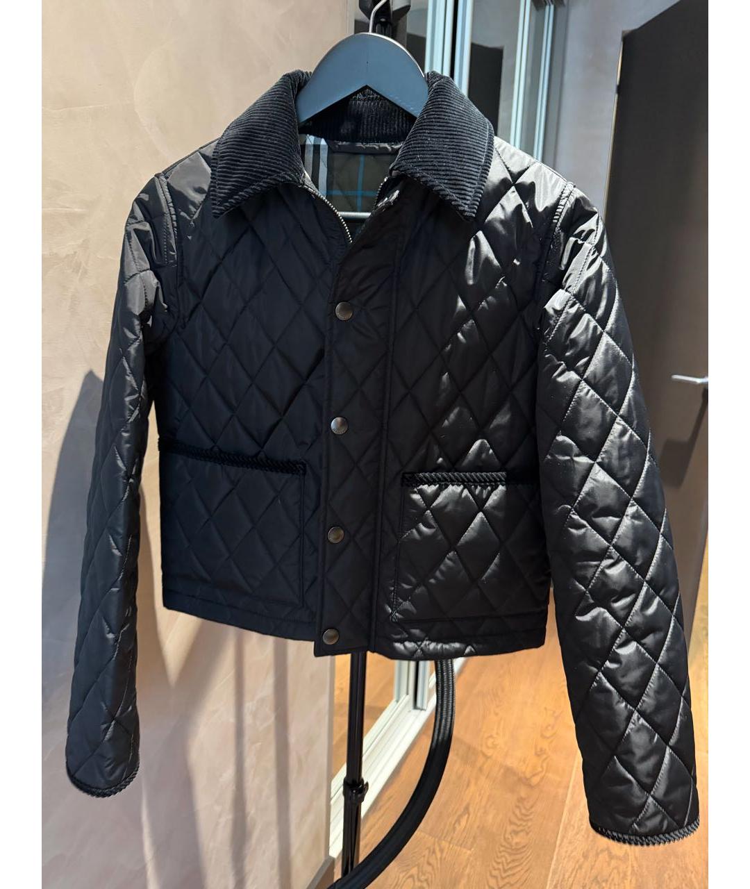 BURBERRY Черная куртка, фото 5