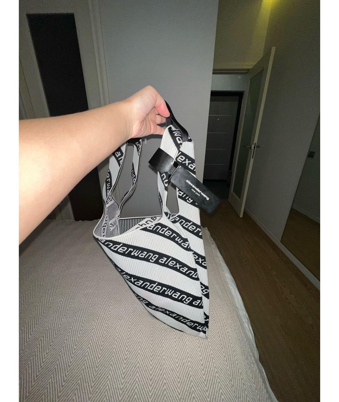 ALEXANDER WANG Белая сумка тоут, фото 2