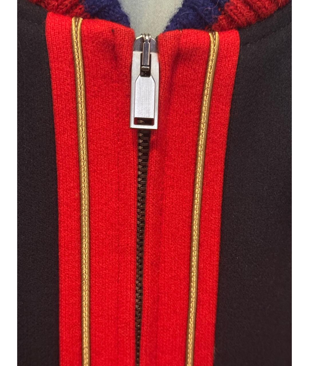 GUCCI Темно-синяя шерстяная куртка, фото 4