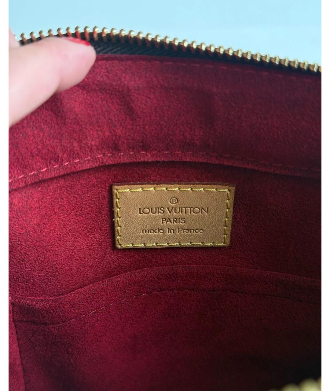 LOUIS VUITTON Коричневая сумка через плечо, фото 6
