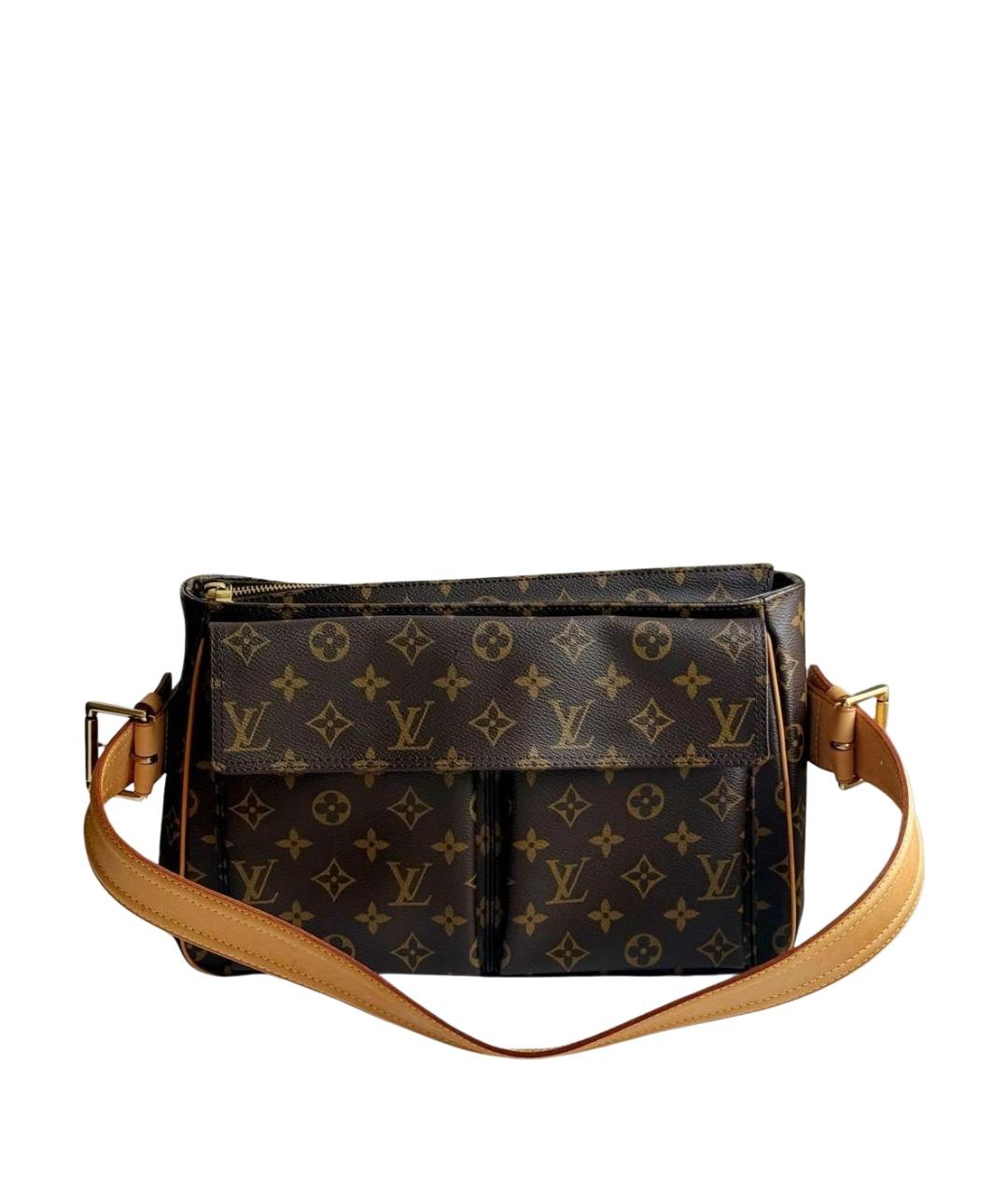 LOUIS VUITTON Коричневая сумка через плечо, фото 1