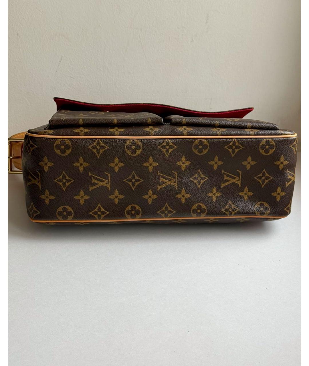 LOUIS VUITTON Коричневая сумка через плечо, фото 3