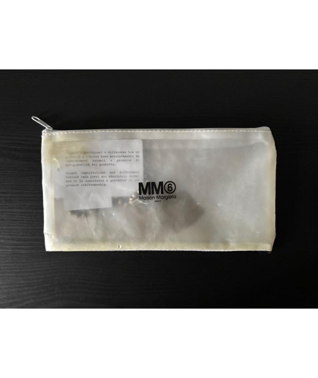 MM6 MAISON MARGIELA Серая латунная цепочка/подвеска, фото 4