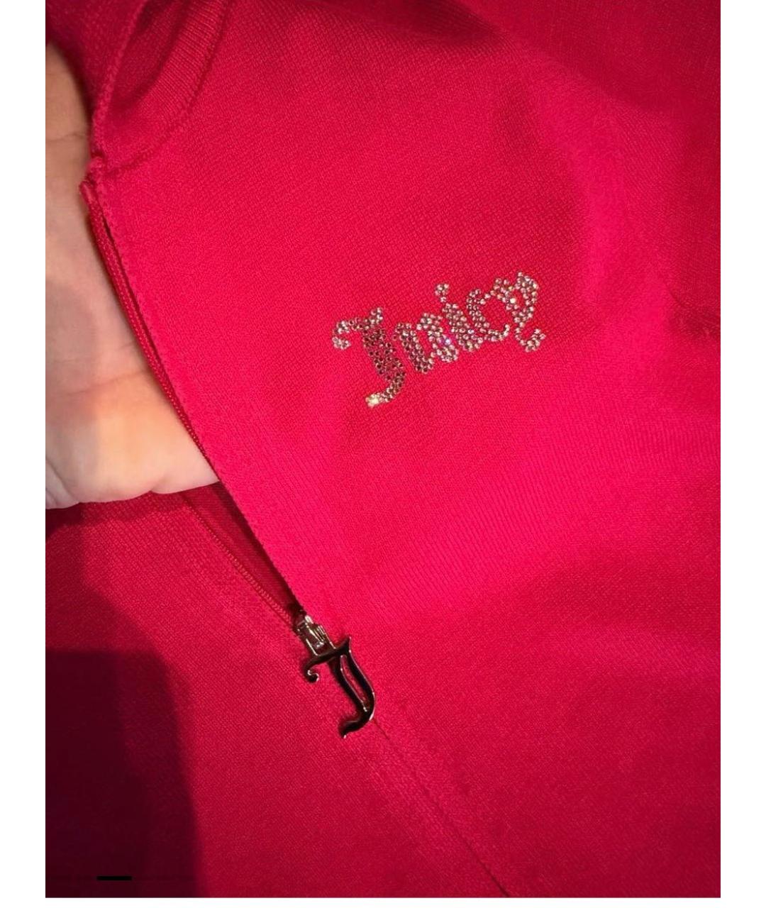 JUICY COUTURE Розовый вискозный костюм с брюками, фото 5