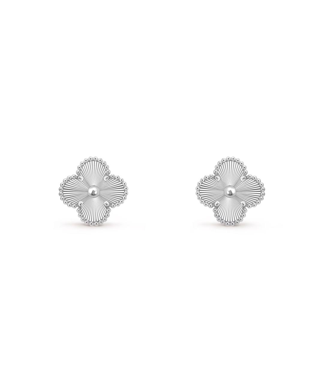 VAN CLEEF & ARPELS Серебряные серьги из белого золота, фото 6