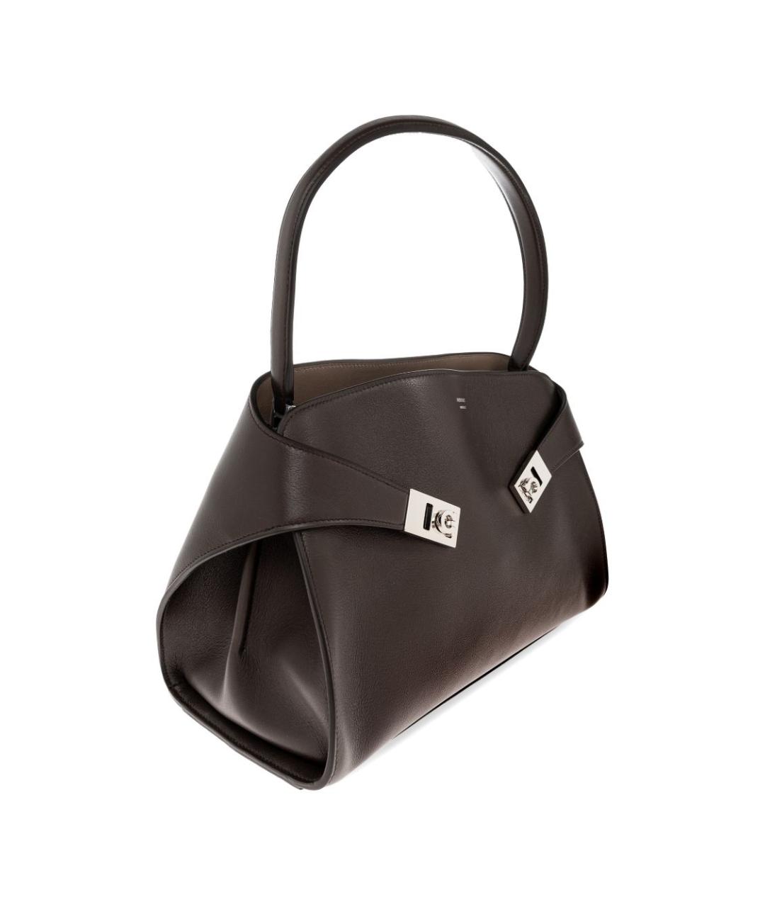 FERRAGAMO Коричневая сумка с короткими ручками, фото 5