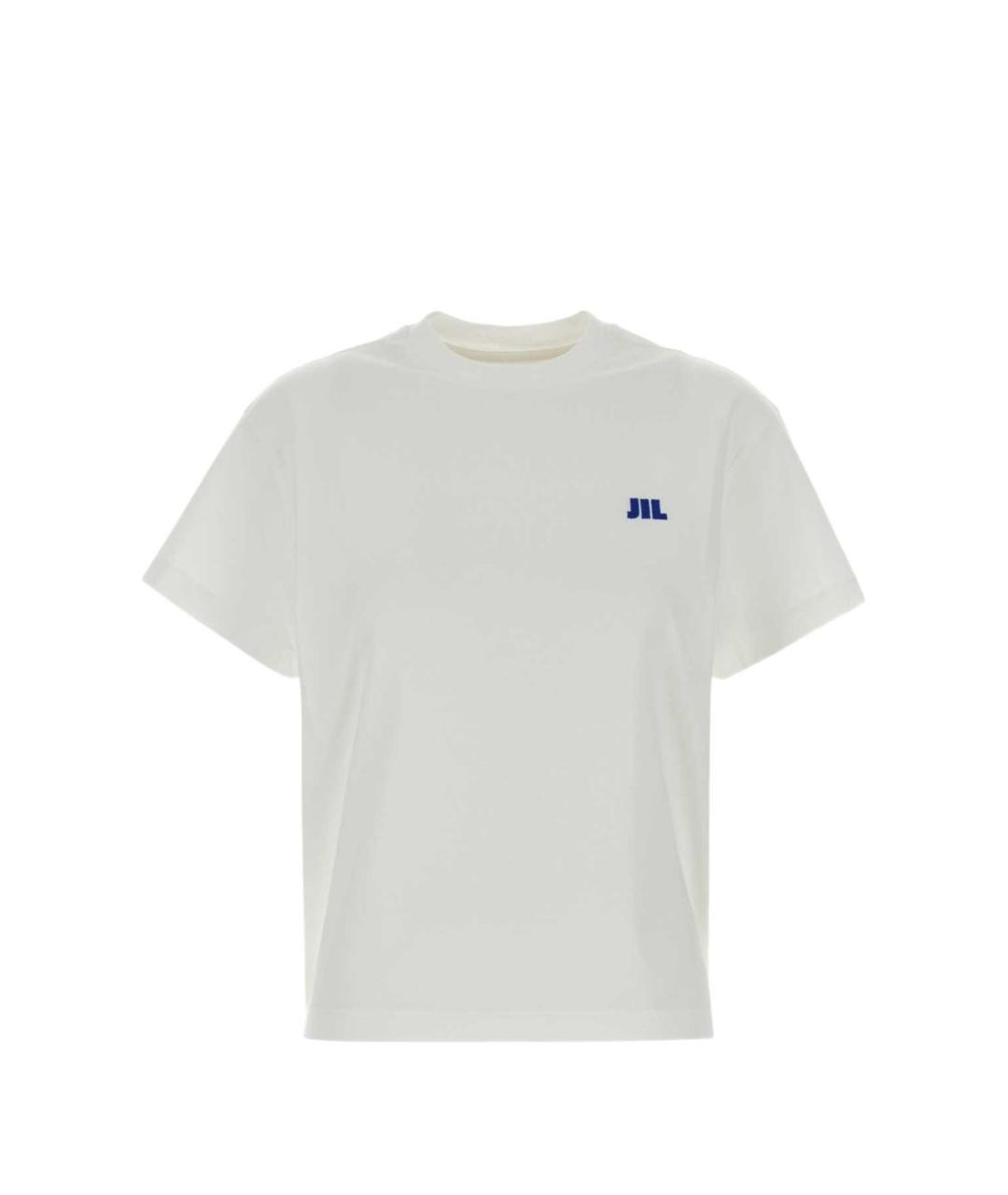 JIL SANDER Белая футболка, фото 1