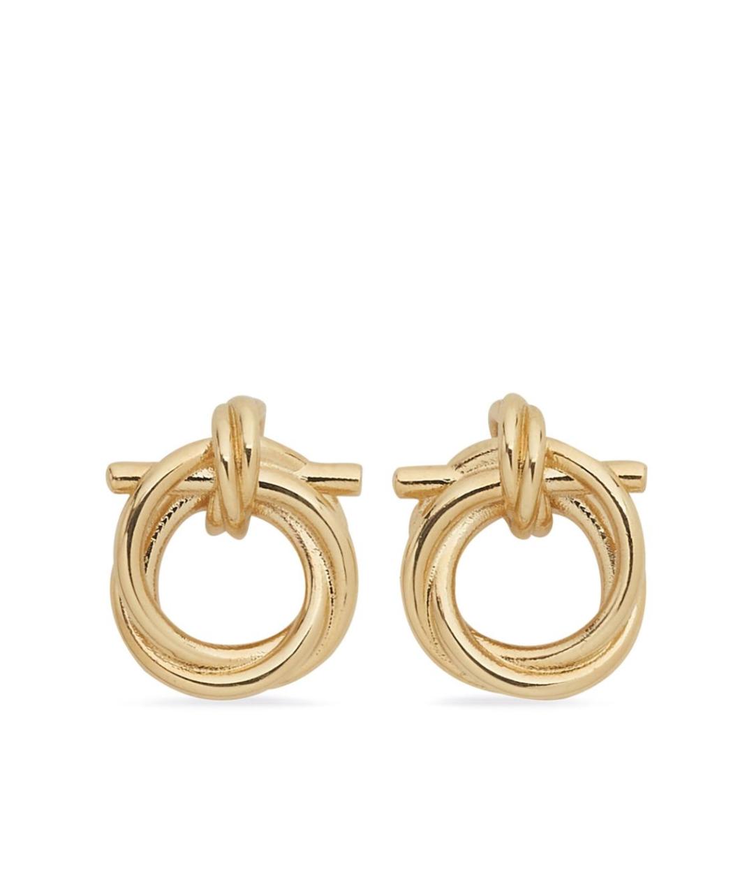 FERRAGAMO Золотые серьги, фото 1