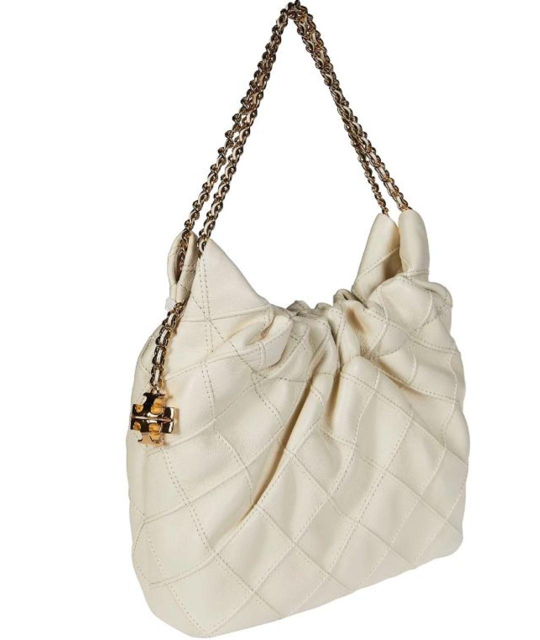 TORY BURCH Бежевая сумка тоут, фото 2