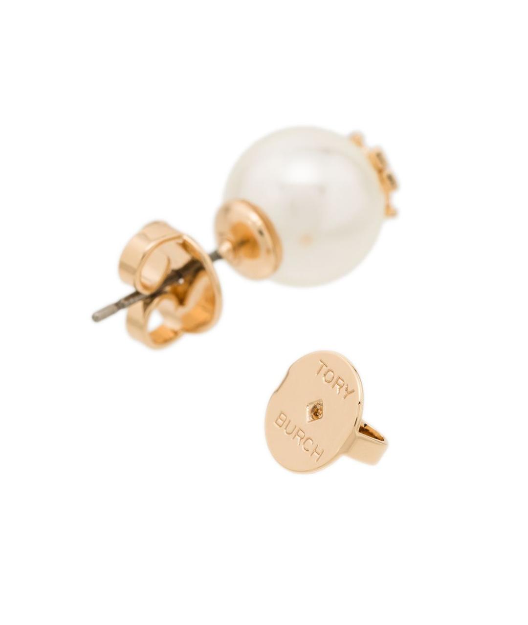 TORY BURCH Золотые серьги, фото 6