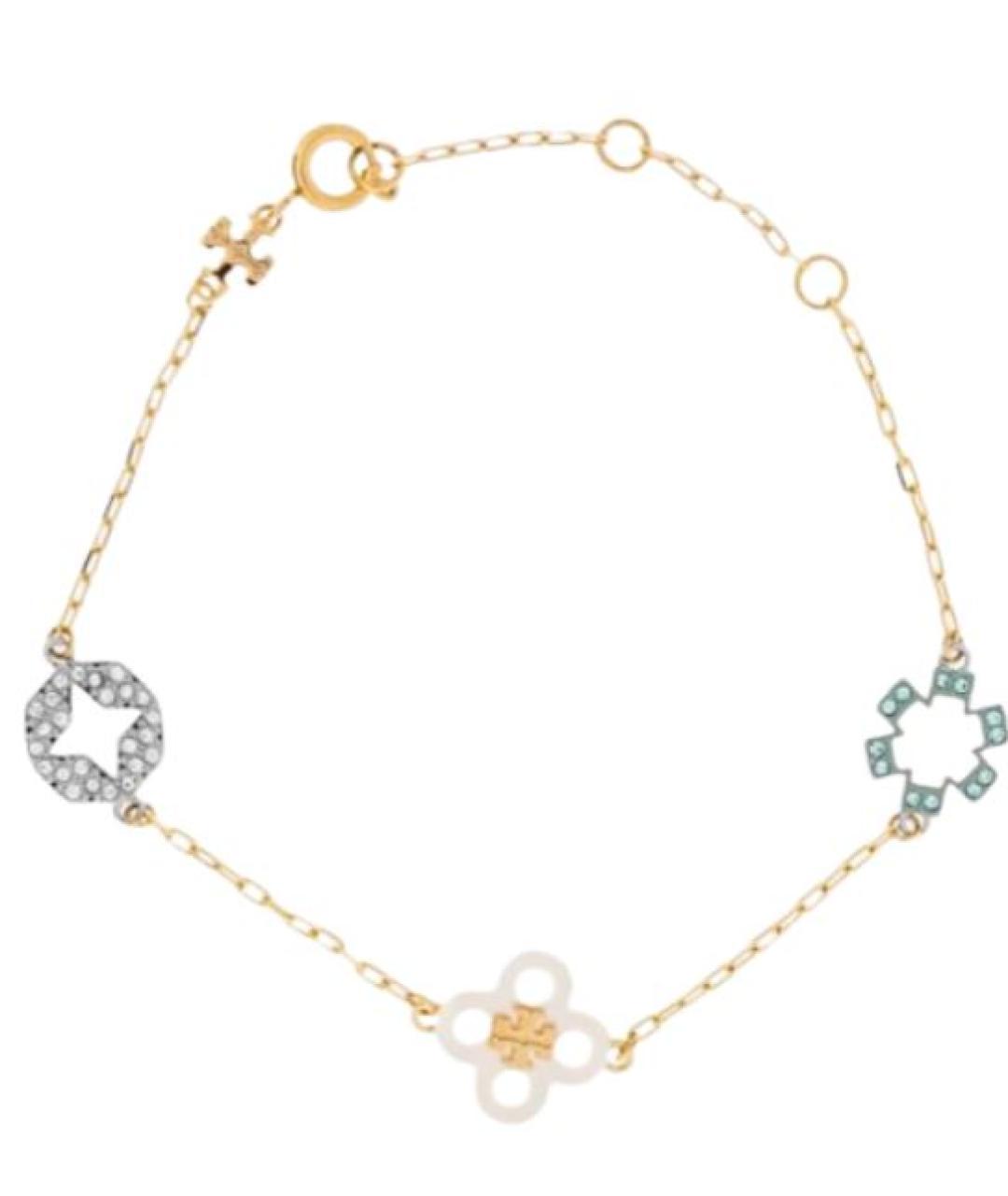 TORY BURCH Золотой латунный браслет, фото 1