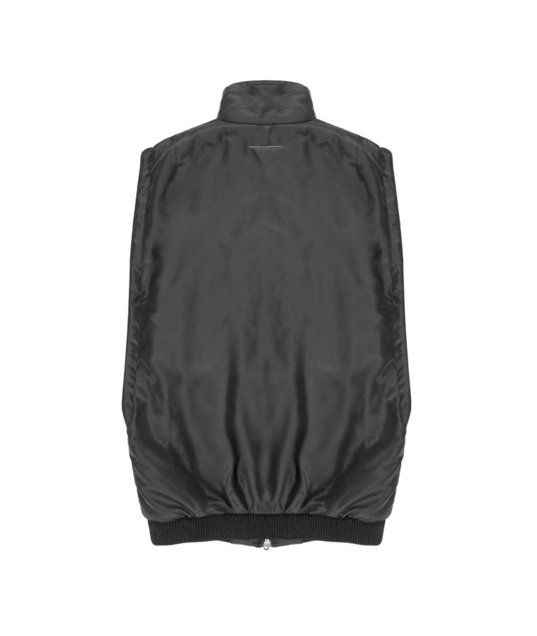 MM6 MAISON MARGIELA Черный жилет, фото 3