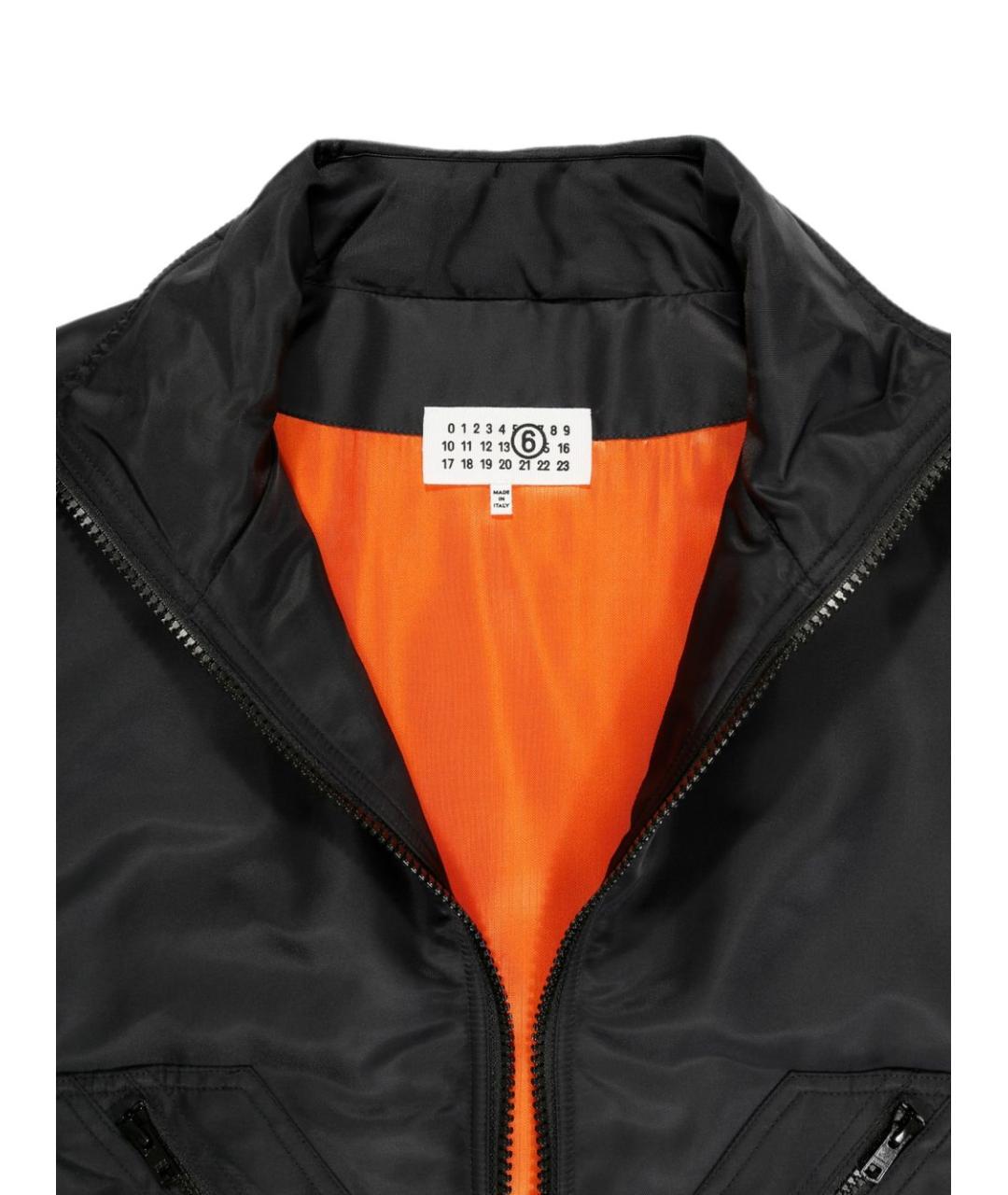MM6 MAISON MARGIELA Черный жилет, фото 2
