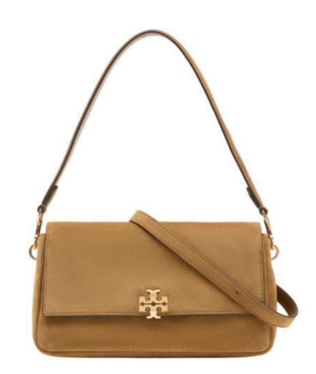 TORY BURCH Коричневая сумка через плечо, фото 3