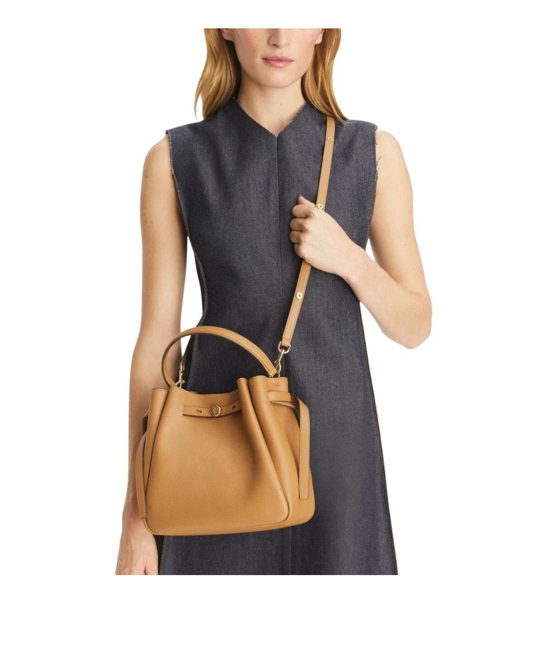 TORY BURCH Бежевая сумка через плечо, фото 4