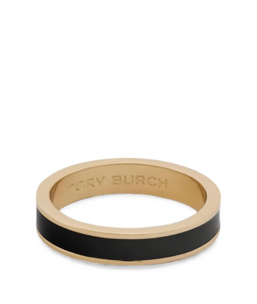TORY BURCH Золотое латунное кольцо, фото 2