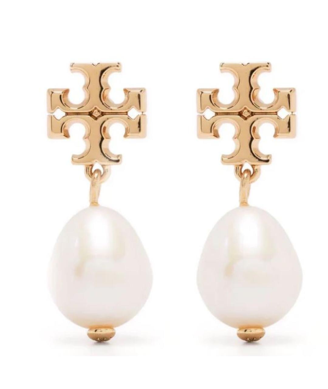 TORY BURCH Золотые серьги, фото 3