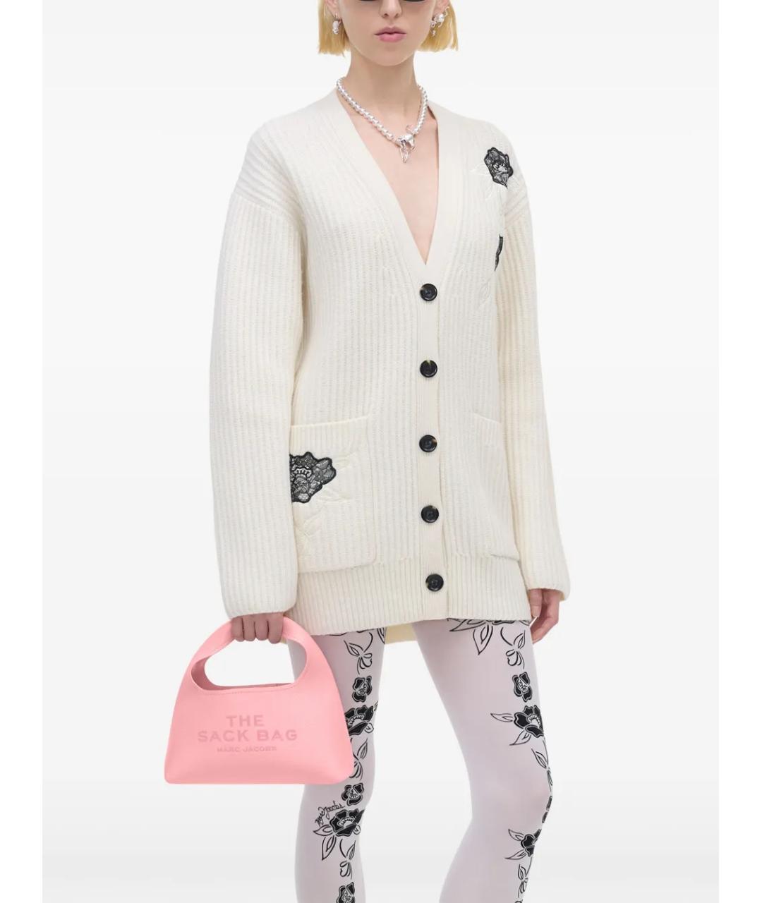 MARC JACOBS Розовая кожаная сумка через плечо, фото 3