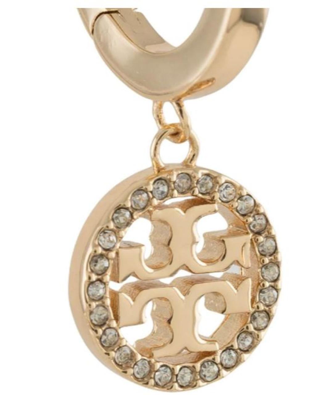TORY BURCH Золотые серьги, фото 2