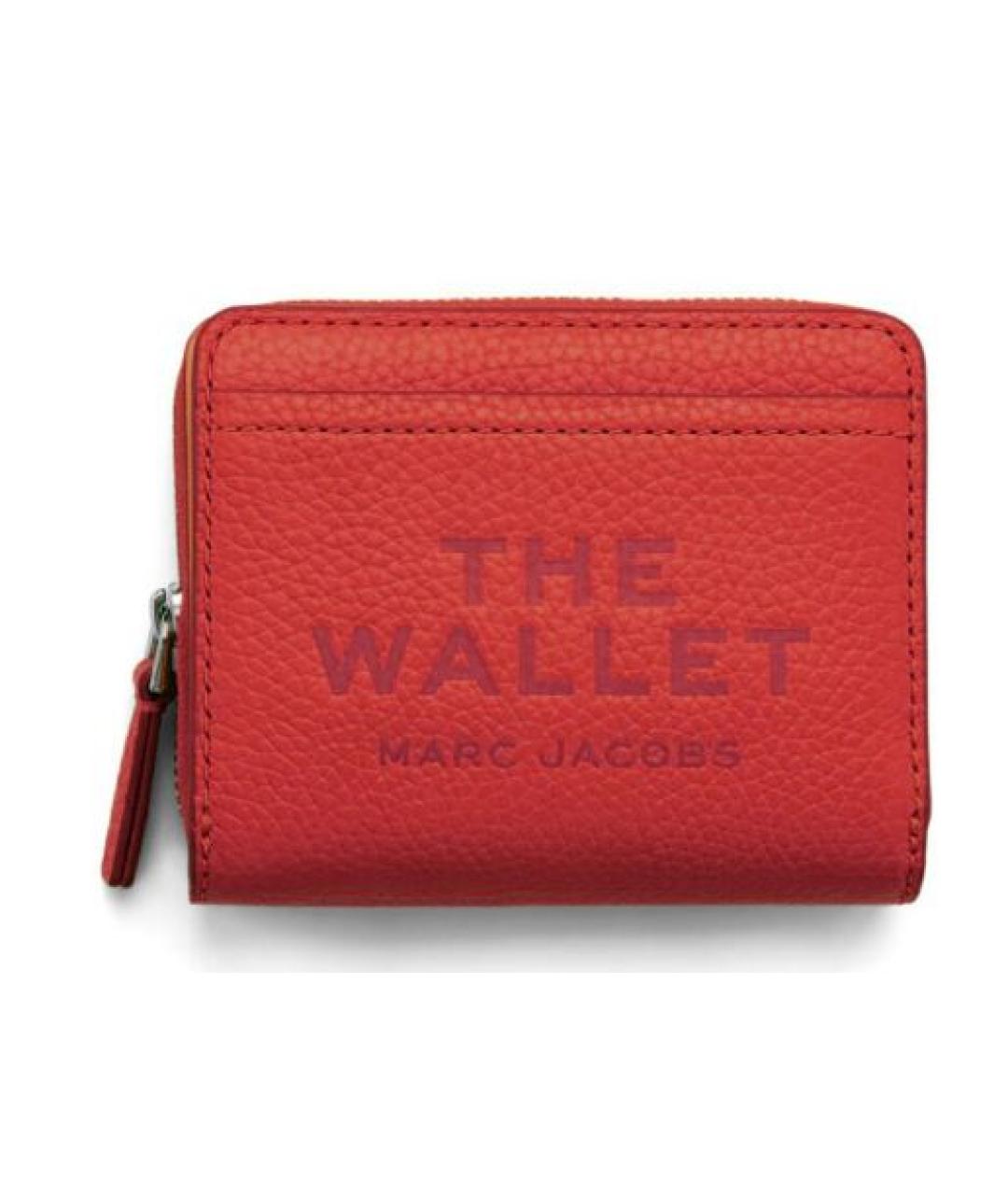 MARC JACOBS Красный кожаный кошелек, фото 3