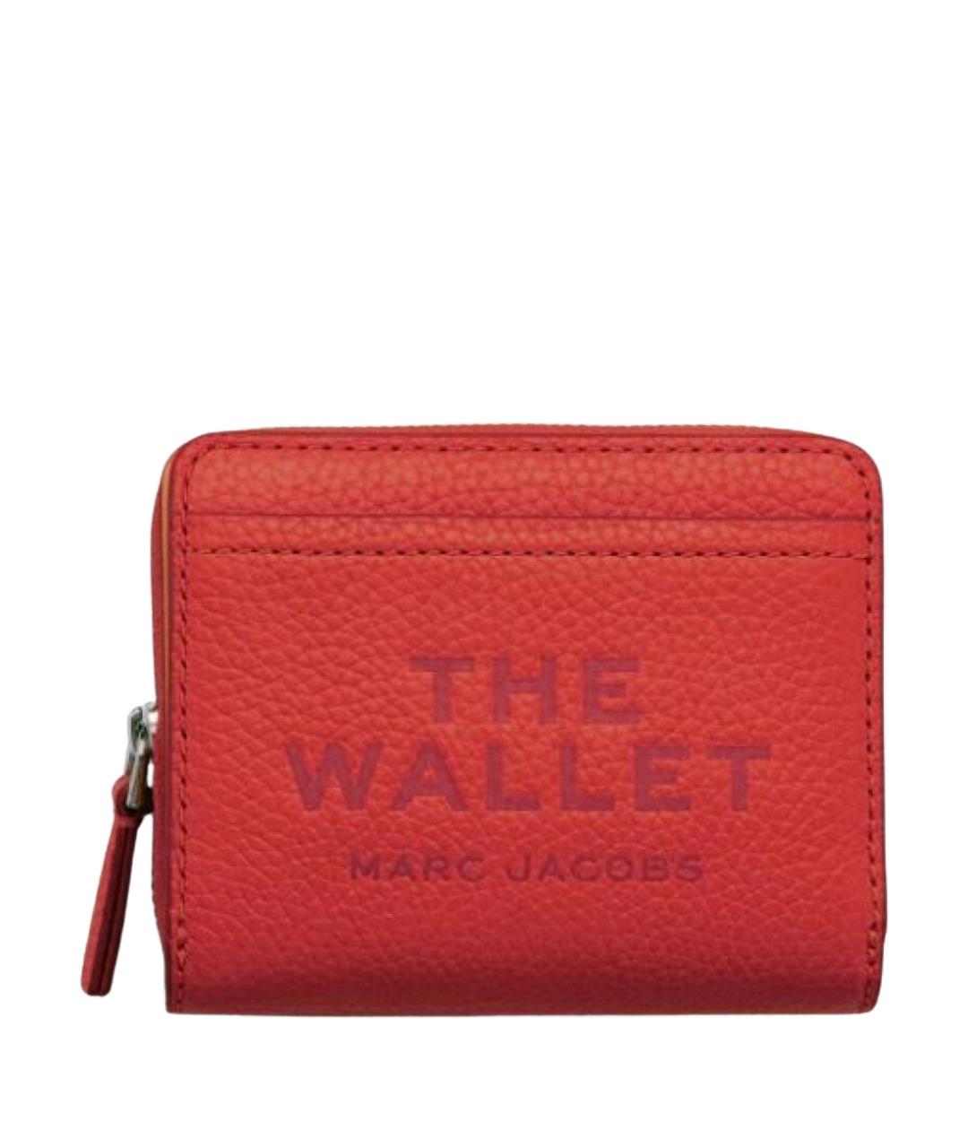 MARC JACOBS Красный кожаный кошелек, фото 1