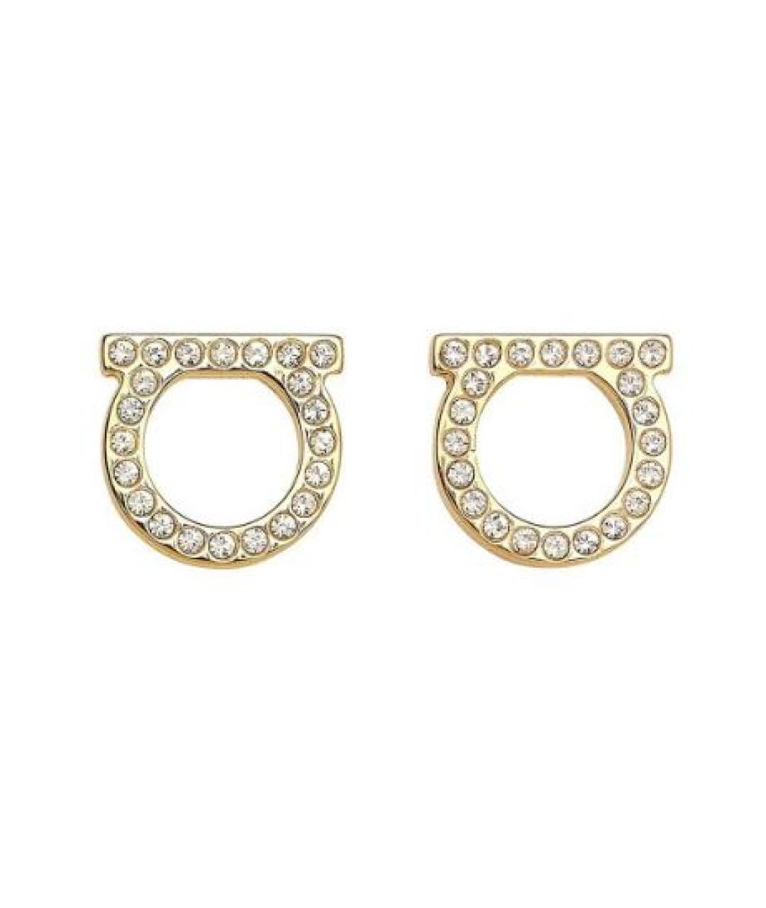 FERRAGAMO Золотые серьги, фото 1