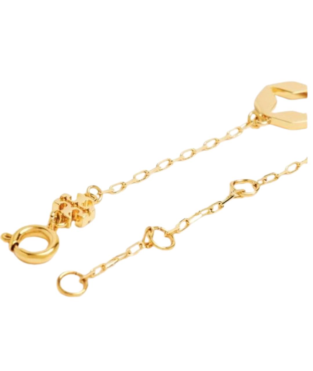 TORY BURCH Золотой латунный браслет, фото 2