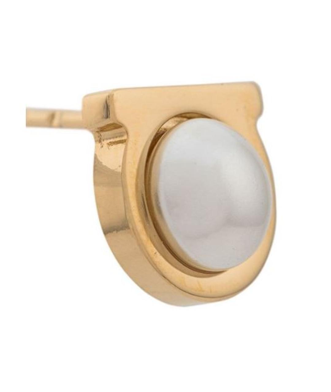 FERRAGAMO Золотые серьги, фото 2