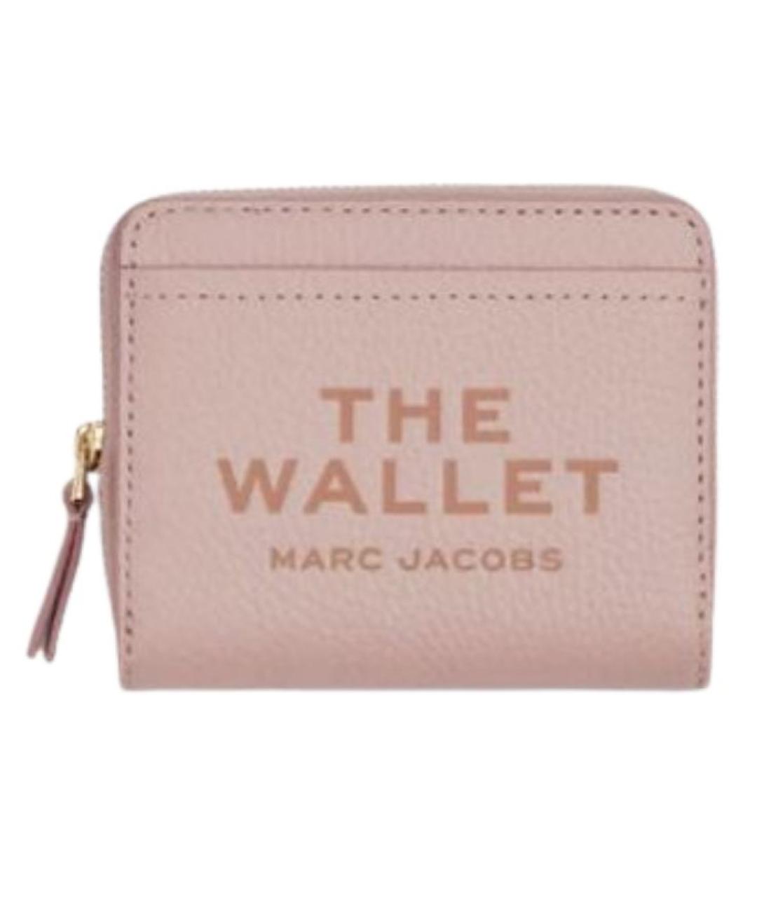 MARC JACOBS Розовый кожаный кошелек, фото 1