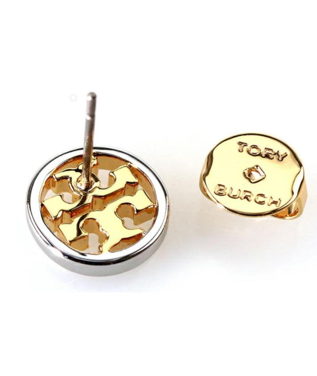 TORY BURCH Золотые серьги, фото 2