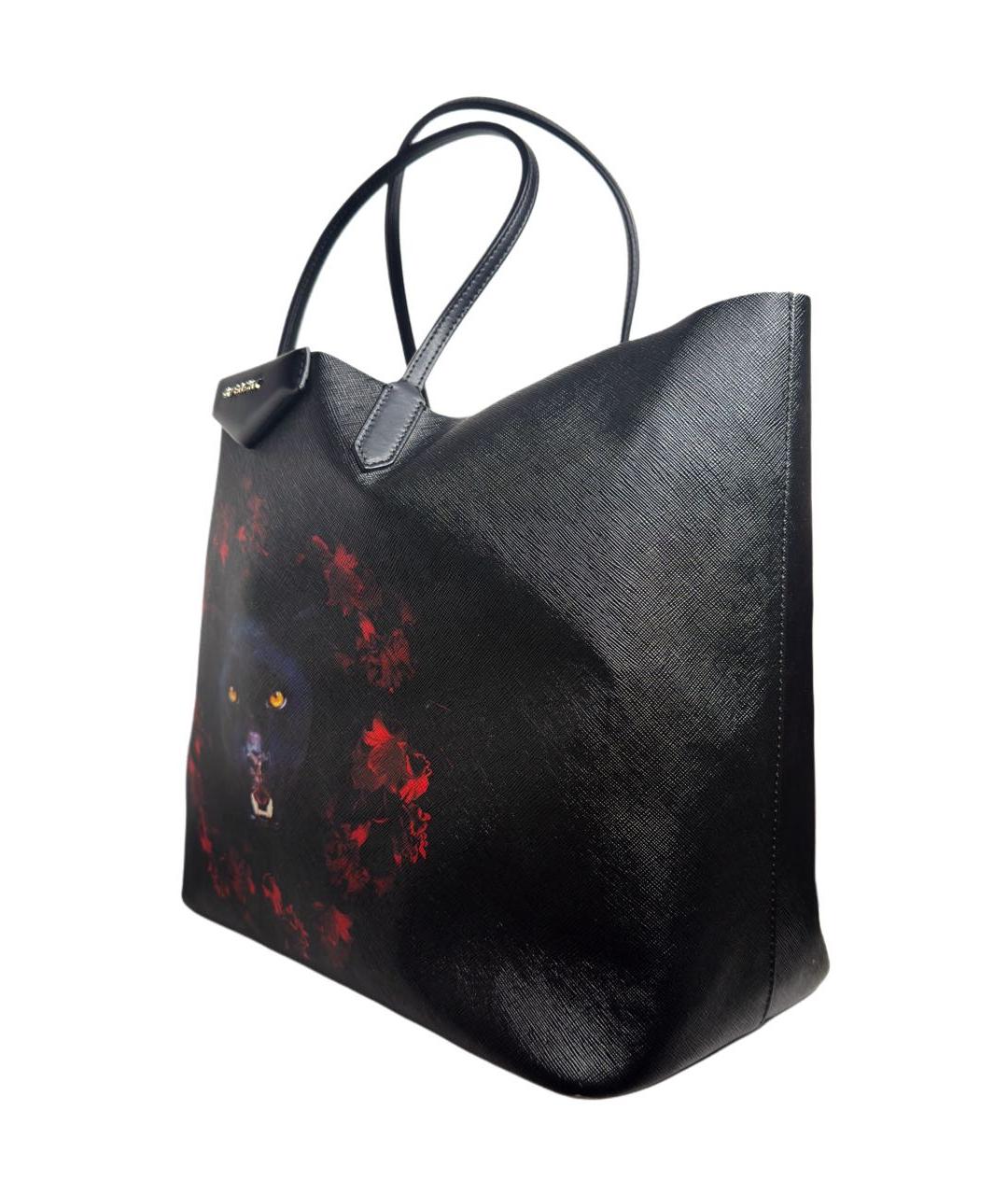 GIVENCHY Черная кожаная сумка тоут, фото 4