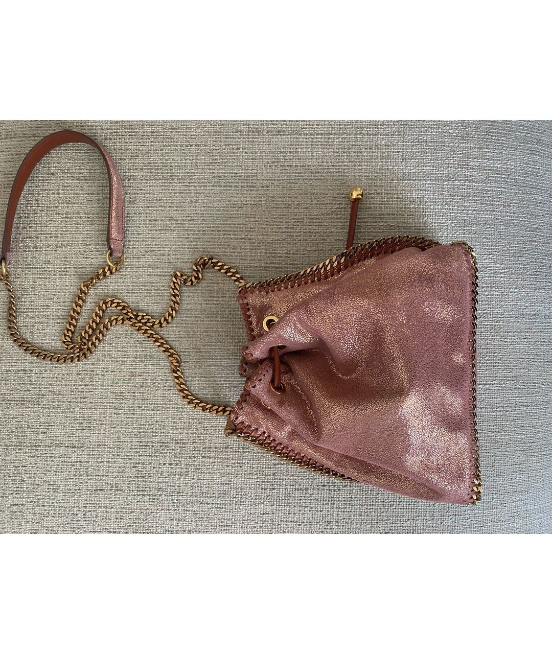 STELLA MCCARTNEY Розовая сумка тоут из искусственной кожи, фото 7