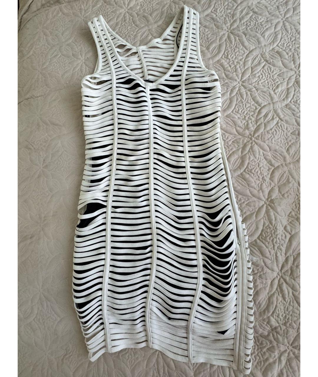 ALEXANDER WANG Белое коктейльное платье, фото 8