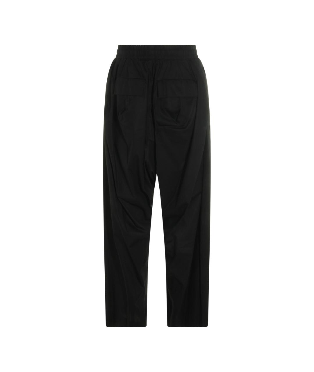 VIVIENNE WESTWOOD Черные хлопковые повседневные брюки, фото 2