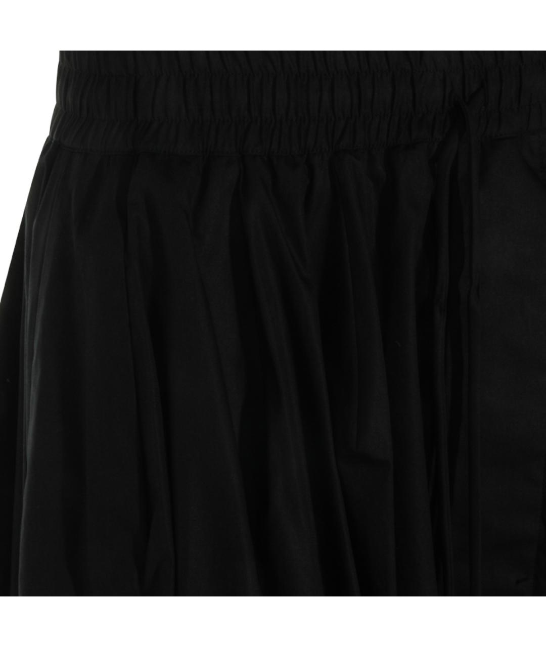 VIVIENNE WESTWOOD Черные хлопковые повседневные брюки, фото 3