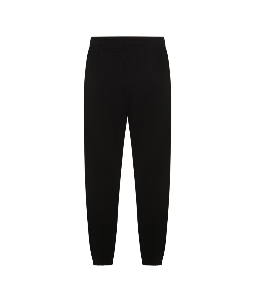 POLO RALPH LAUREN Черные хлопковые спортивные брюки и шорты, фото 2