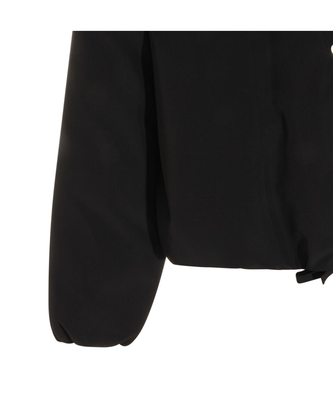 JIL SANDER Черная синтетическая куртка, фото 4