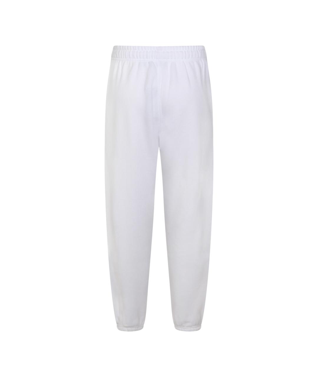 POLO RALPH LAUREN Белые хлопковые спортивные брюки и шорты, фото 2