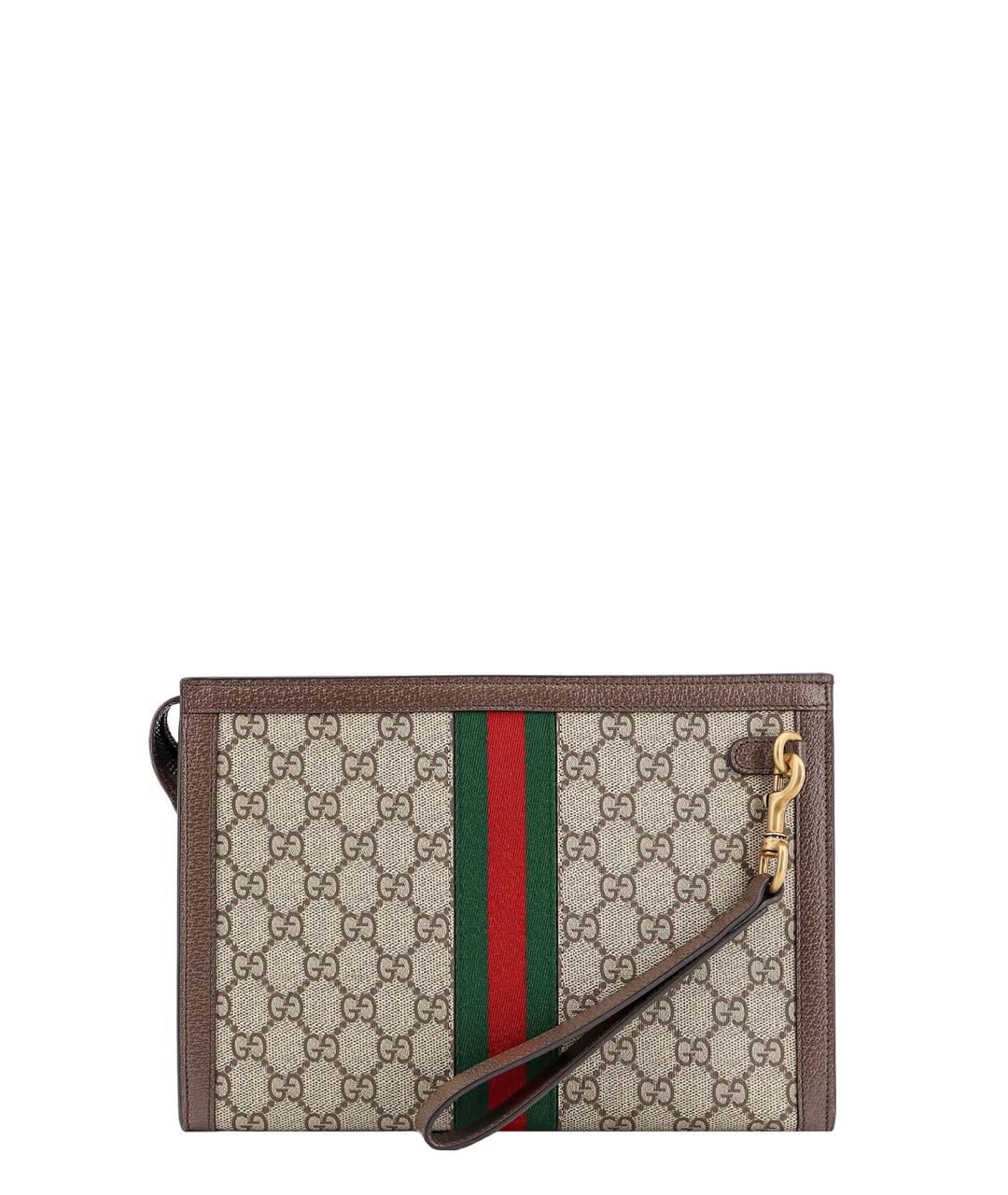 GUCCI Бежевая барсетка, фото 2