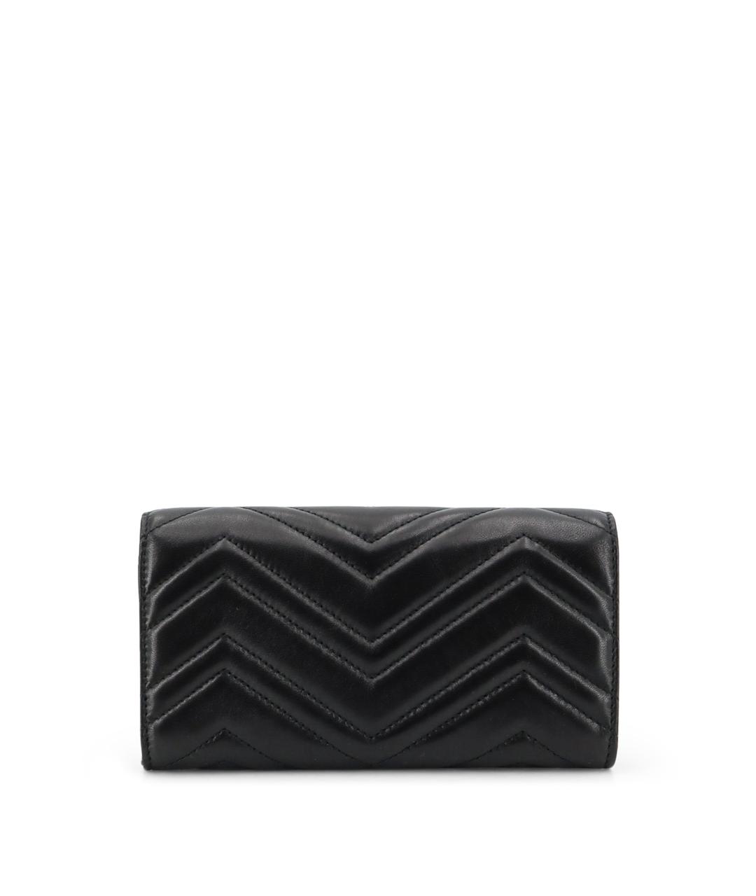 GUCCI Черный кожаный кошелек, фото 2