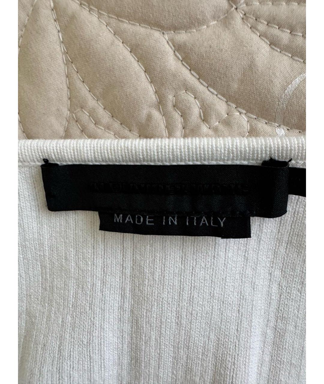 ALEXANDER WANG Белое коктейльное платье, фото 3