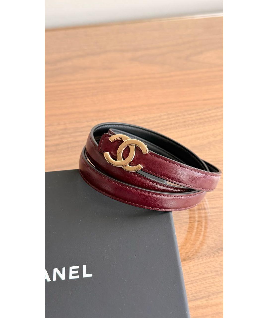 CHANEL Кожаный ремень, фото 3