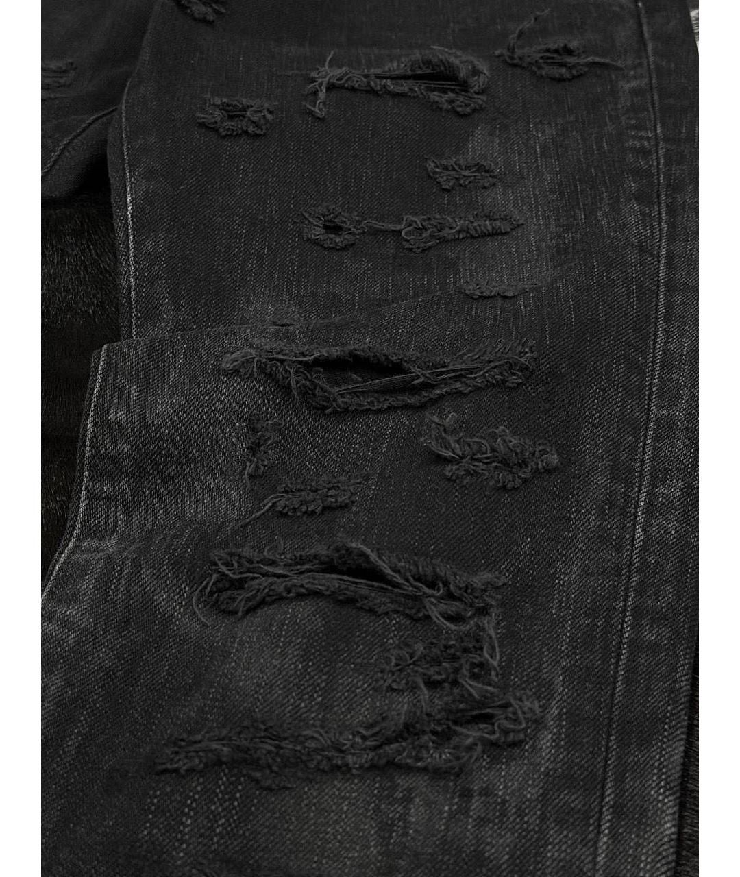 SAINT LAURENT Хлопковые джинсы слим, фото 5