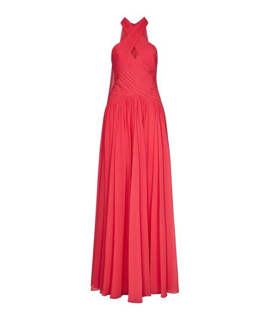 ELIE SAAB Фуксия шелковое вечернее платье, фото 1